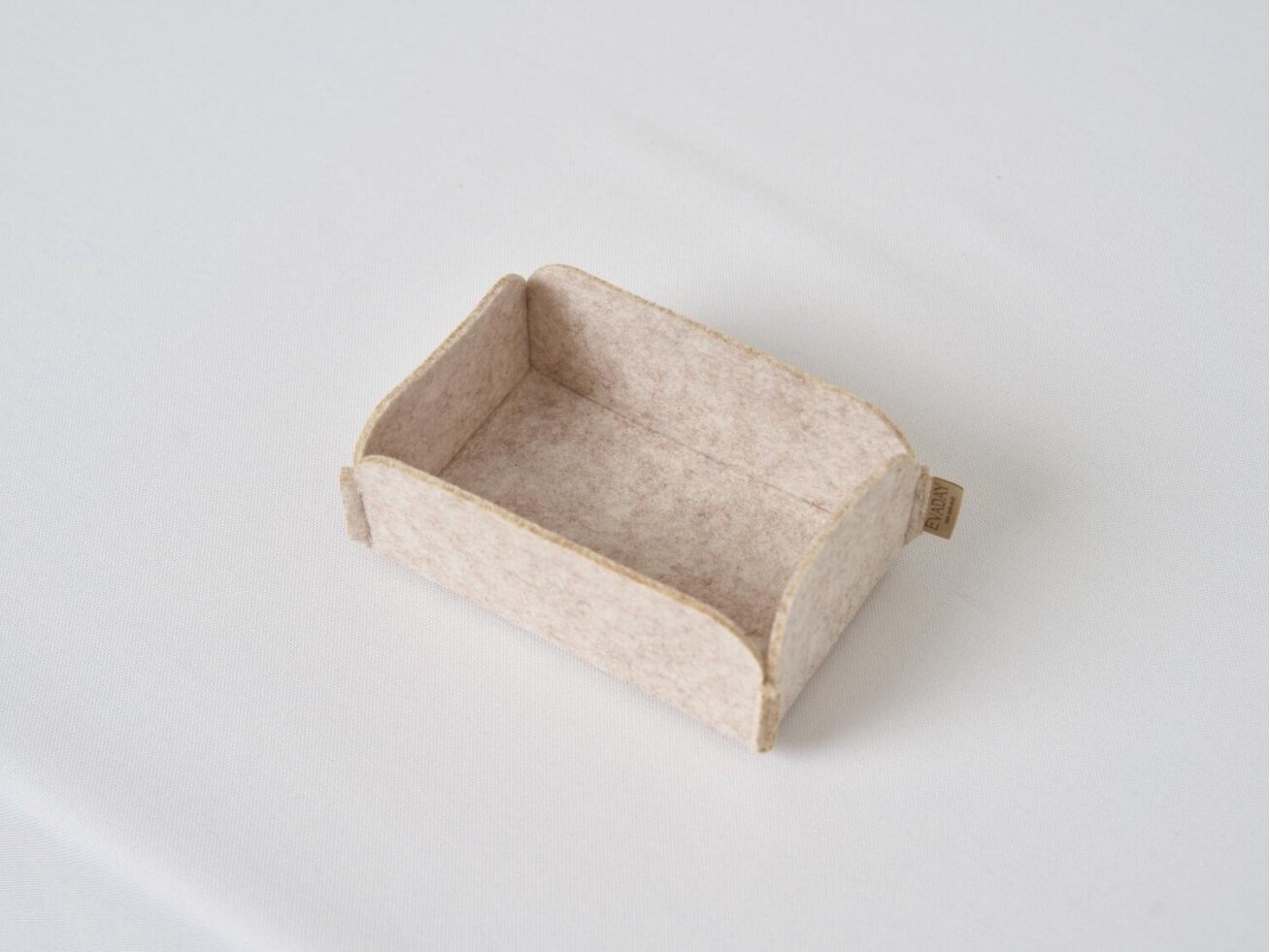 Bread box MINI from sand felt 1 Bread box MINI from sand felt 1