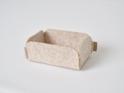 Bread box MINI from sand felt Bread box MINI from sand felt