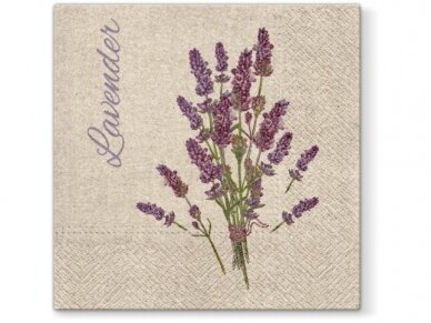 Organic napkins "Lavender for you“