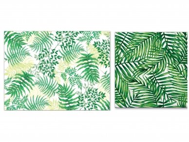 Paper placemats "Leaves" 2