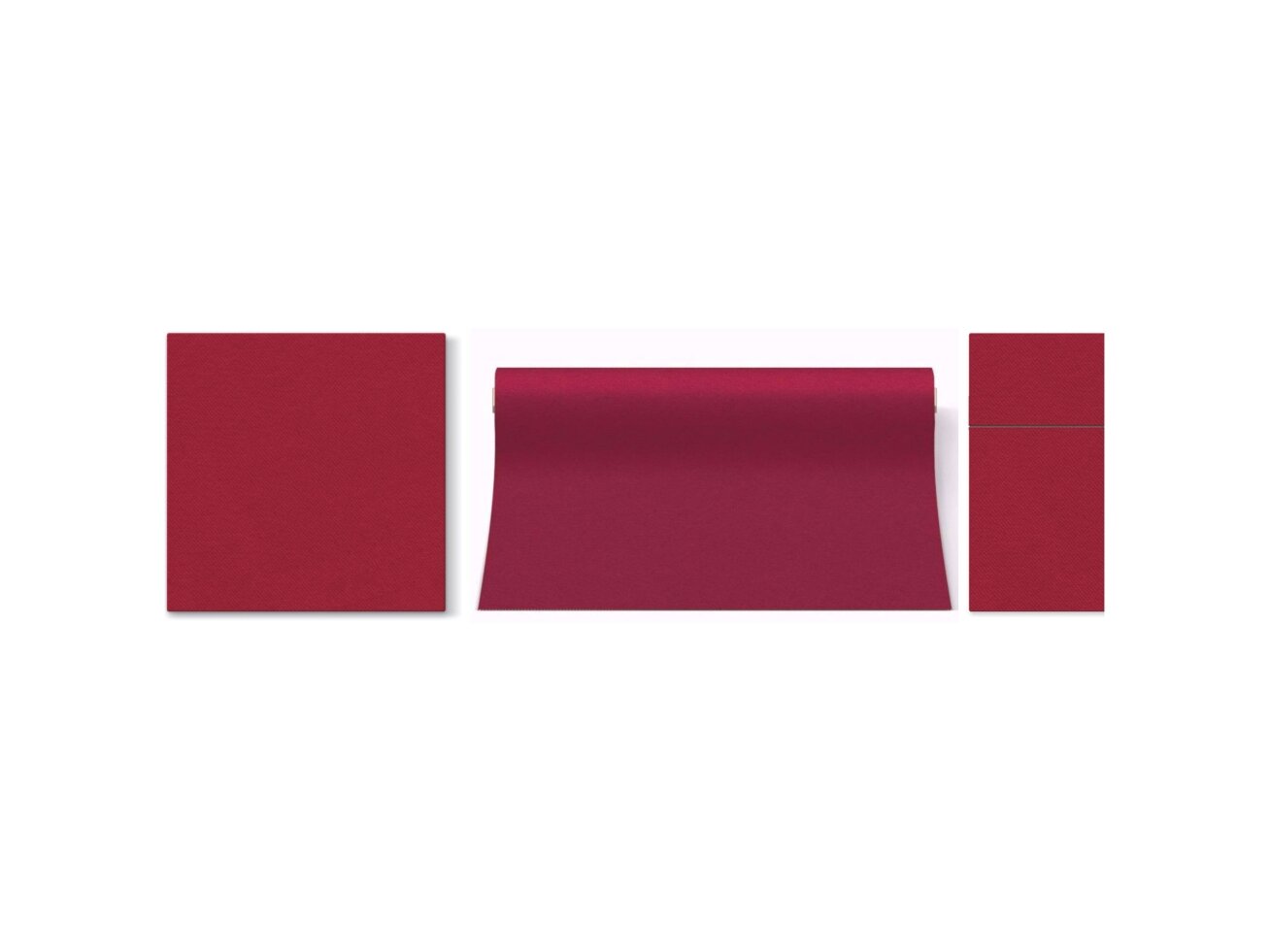 Cutlery pocket bordeaux, Airlaid textile 1 Cutlery pocket bordeaux, Airlaid textile 1