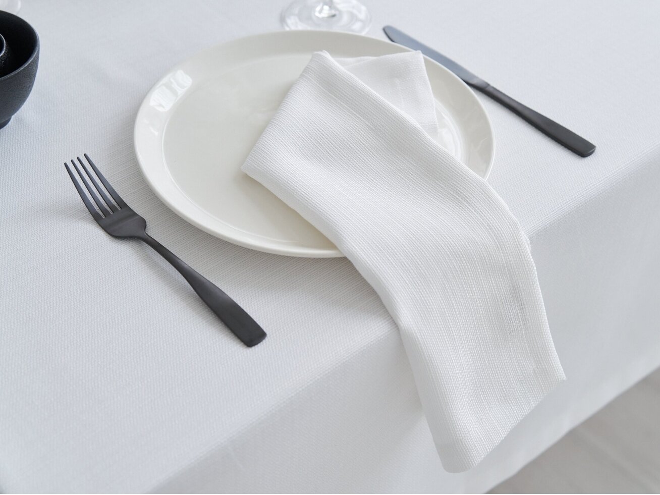Napkin SILVAN white Napkin SILVAN white