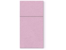 Cutlery pocket light rosa, Airlaid textile