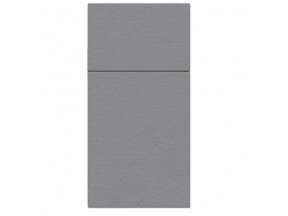 Cutlery pocket grey, Airlaid textile