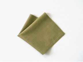 Napkin moss-colored, stain-resistant, LOFT