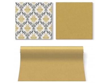 Napkins gold, Airlaid textile 2
