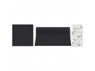 Napkins black, Airlaid textile 1