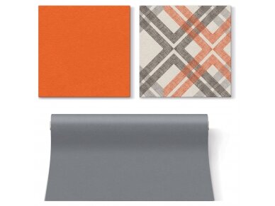 Napkins orange, Airlaid textile 3