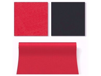 Napkins red, Airlaid textile 1