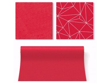 Napkins red, Airlaid textile 2