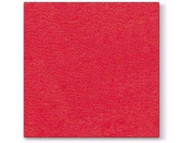 Napkins red, Airlaid textile