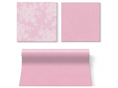 Napkins light rosa, Airlaid textile 2