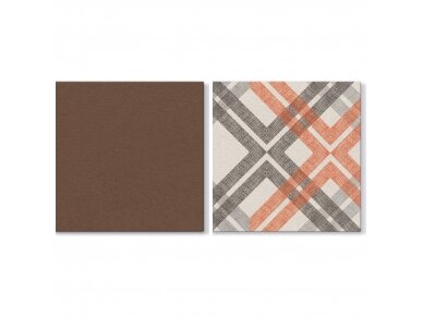 Napkins brown, Airlaid textile 1