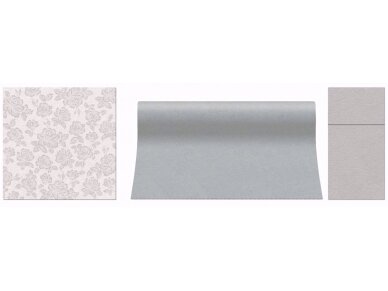Napkins light grey, Airlaid textile 2