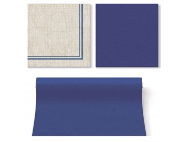 Napkins dark blue, Airlaid textile 1