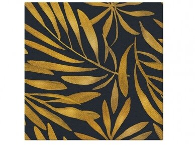 Napkins Golden leaves Airlaid textile