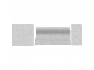 Napkins Linen Structure grey, Airlaid textile 1