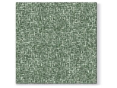 Napkins Linen Structure green, Airlaid textile
