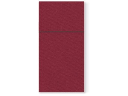 Cutlery pocket bordeaux, Airlaid textile Cutlery pocket bordeaux, Airlaid textile