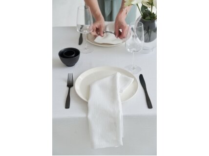 Napkin SILVAN white 3 Napkin SILVAN white 3