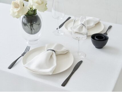 Napkin SILVAN white 4 Napkin SILVAN white 4