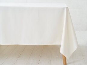 Tablecloth champagne Saten, width 320 cm