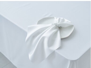 Tablecloth white Saten, width 320 cm 4