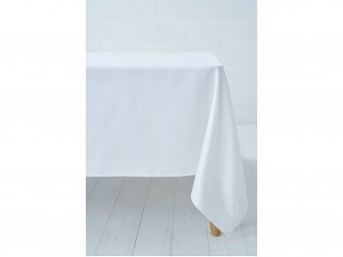 Tablecloth white Saten, width 320 cm 2