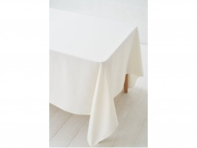 Tablecloth champagne Saten stain resistant, width 320 cm 1