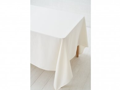 Tablecloth champagne Saten, width 320 cm 1