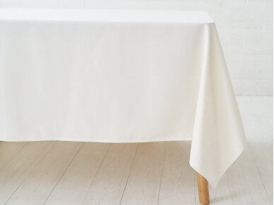 Tablecloth champagne Saten, width 320 cm