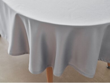 Tablecloth silver Saten, width 320 cm 2