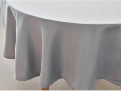 Tablecloth silver Saten, width 320 cm 1