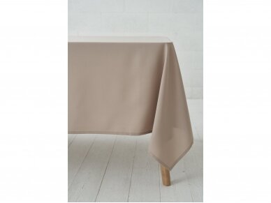 Tablecloth light sand, width 150 cm 1