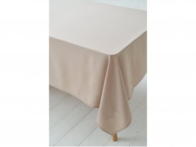 Tablecloth light sand, width 150 cm 2