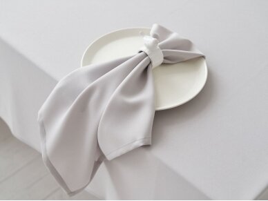 Tablecloth light grey, width 150 cm 2