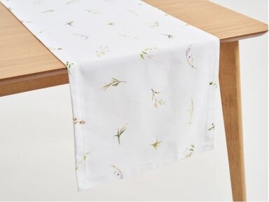 Table runner LAMINA white Table runner LAMINA white
