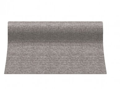 Table runner LINEN STRUCTURE brown, Airlaid textile