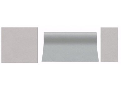 Table runner light grey, Airlaid textile 2