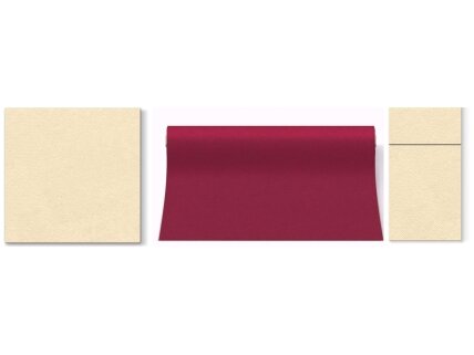 Table runner bordeaux, Airlaid textile 3 Table runner bordeaux, Airlaid textile 3