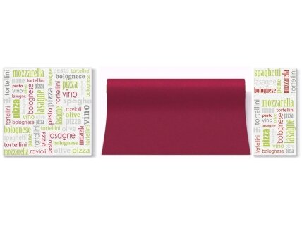 Table runner bordeaux, Airlaid textile 4 Table runner bordeaux, Airlaid textile 4