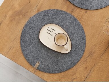Felt placemat round