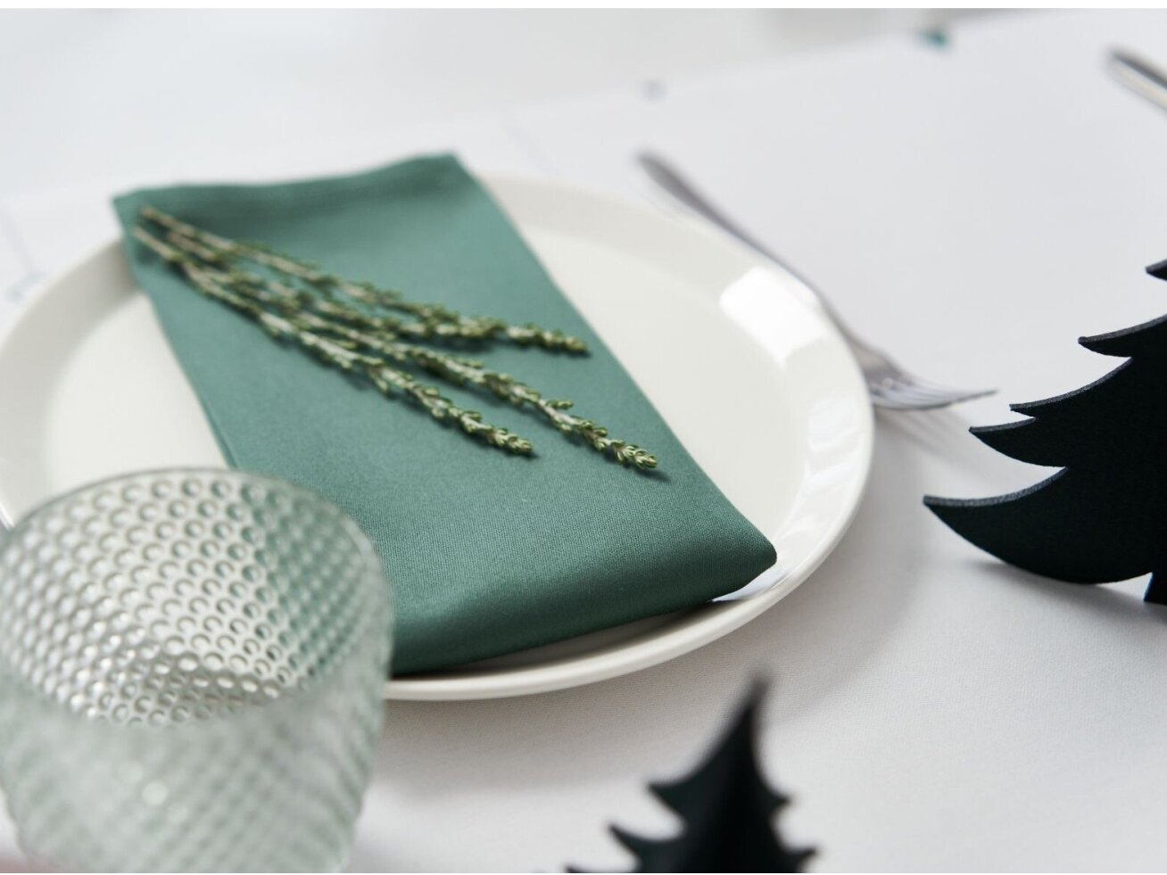 Green napkin LAMIA 2 Green napkin LAMIA 2