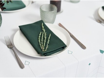 Green napkin LAMIA 1 Green napkin LAMIA 1