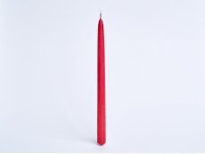 Žvakė plona ilga 30 cm raudona